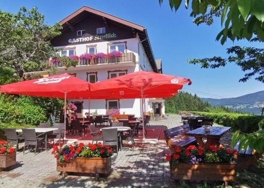 Alpengasthof Fernblick Mönichkirchen Kültér fotó
